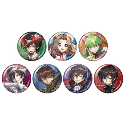 "Code Geass Genesic Re;CODE" 2nd Can Badge Collection 2 (Single item) (7 random types)