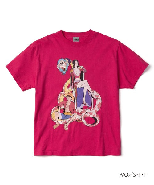 ONE PIECE x ZOZOTOWN T-SHIRT Luffy & Hancock