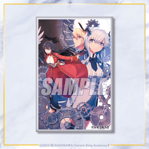 The Misfit of Demon King Academy Square Tin Badge