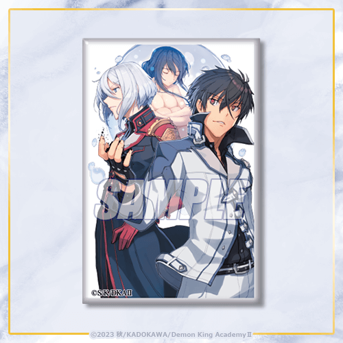 The Misfit of Demon King Academy Square Tin Badge