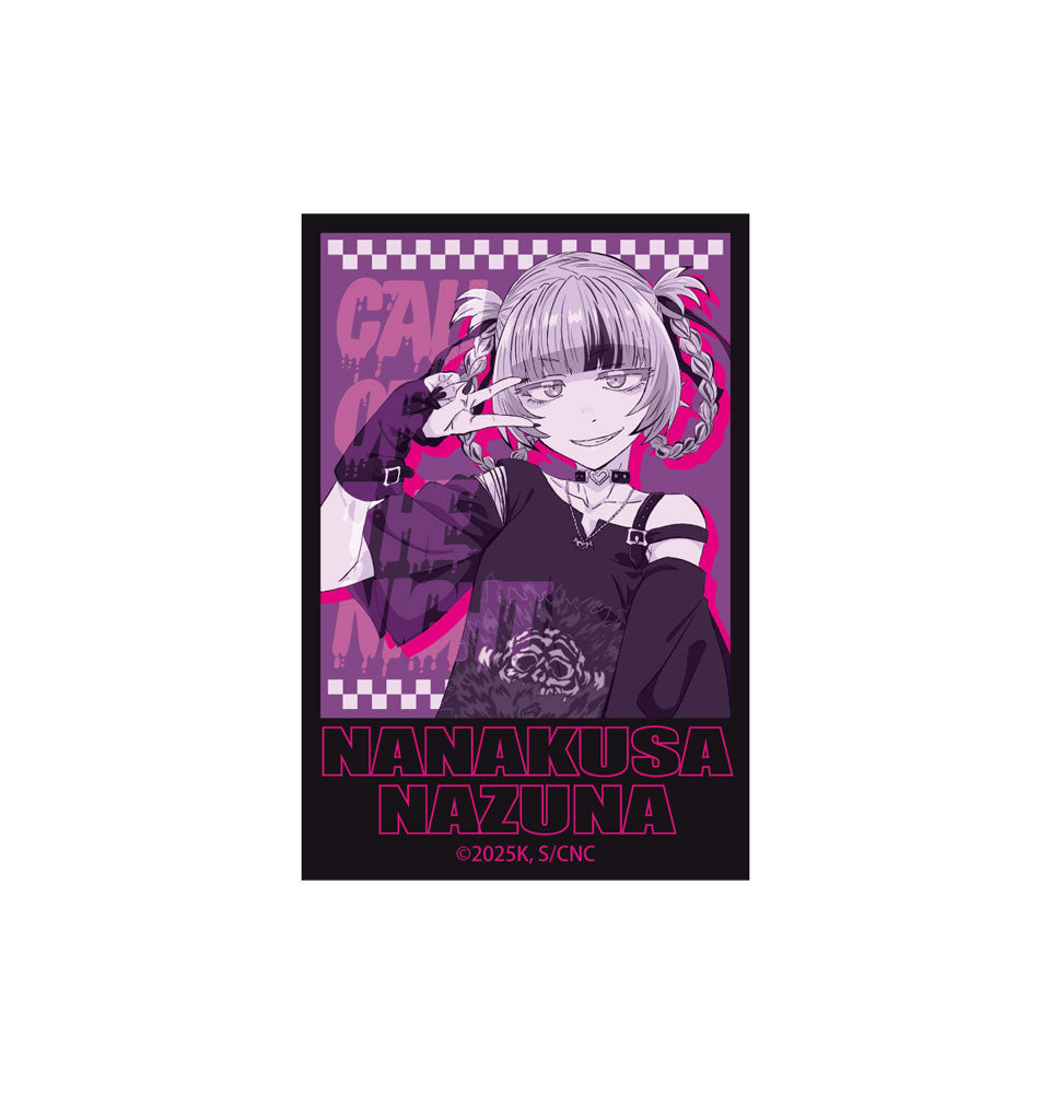 Call of the Night Season 2 Die-cut sticker Nazuna Nanakusa Original Illustration ver.