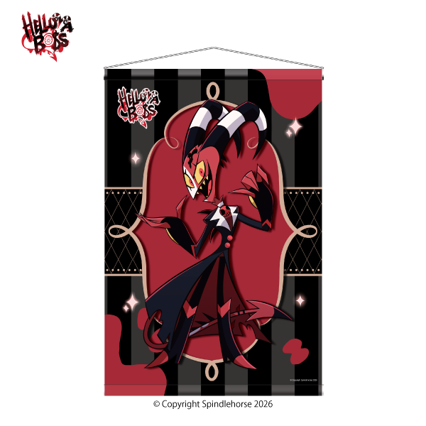 Helluva Boss & Hazbin Hotel x SMILE BASE CAFE "Helluva Boss" B2 Tapestry (6 types)