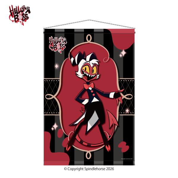 Helluva Boss & Hazbin Hotel x SMILE BASE CAFE "Helluva Boss" B2 Tapestry (6 types)