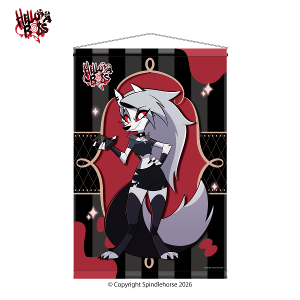 Helluva Boss & Hazbin Hotel x SMILE BASE CAFE "Helluva Boss" B2 Tapestry (6 types)