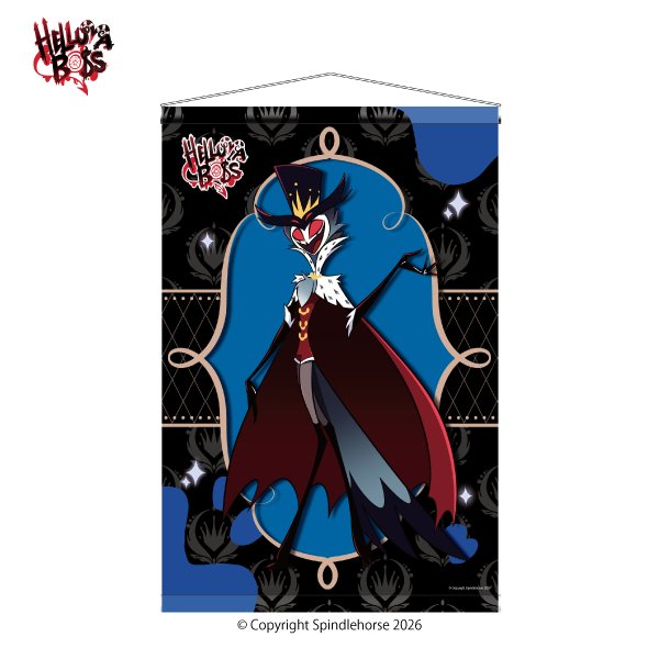 Helluva Boss & Hazbin Hotel x SMILE BASE CAFE "Helluva Boss" B2 Tapestry (6 types)