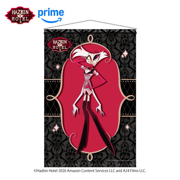 Helluva Boss & Hazbin Hotel x SMILE BASE CAFE "Hazbin Hotel" B2 Tapestry (5 types)