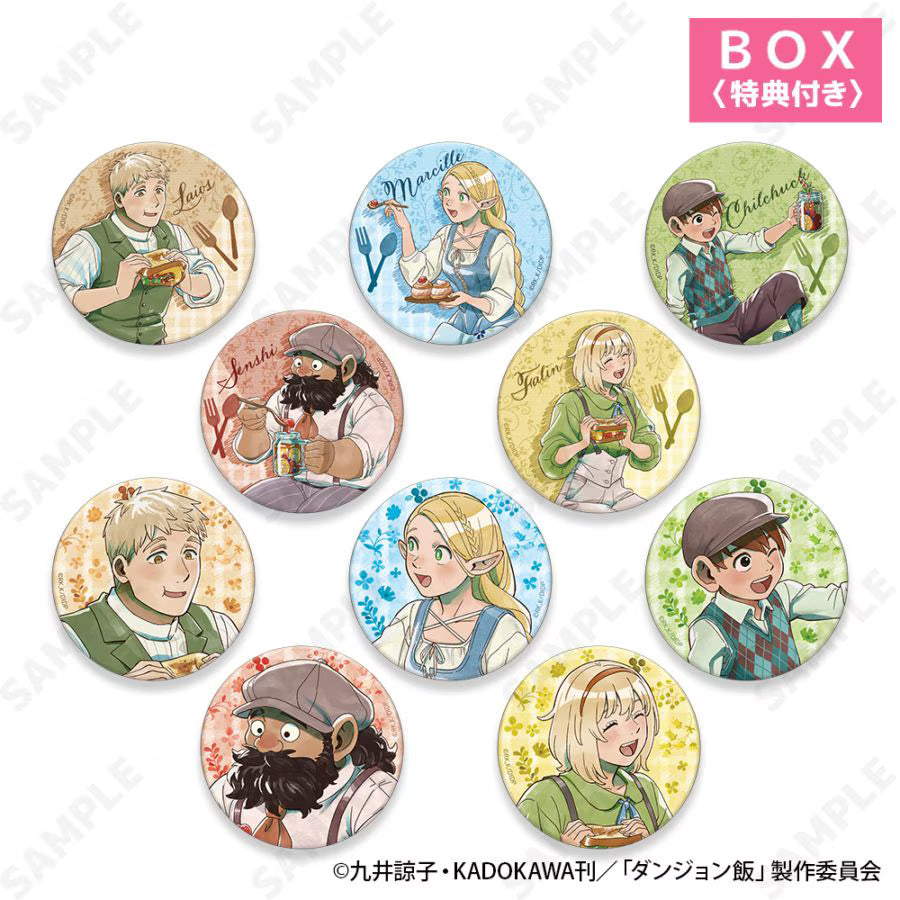 [Bonus Included] Delicious in Dungeon Trading Badges Picnic Ver. (Complete Box Set)