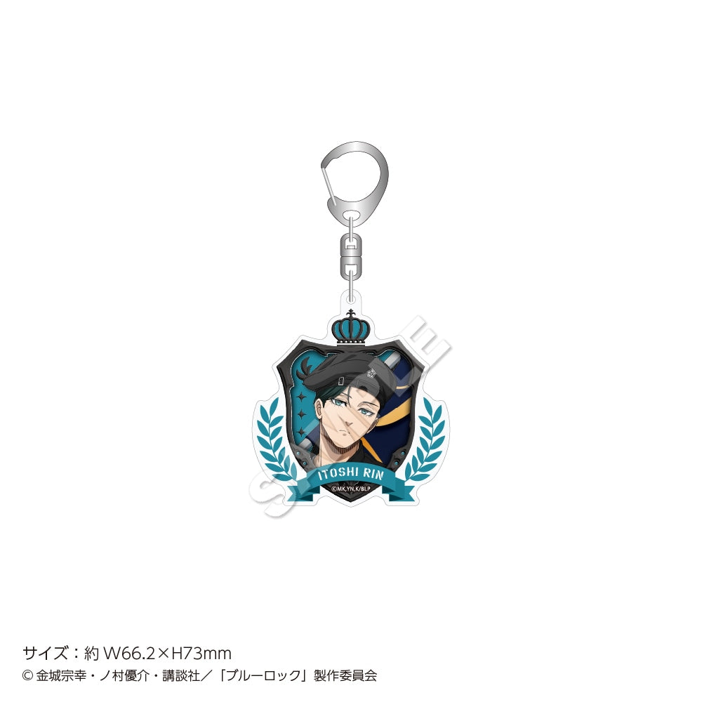 "Blue Lock" Acrylic Keychain FLAG