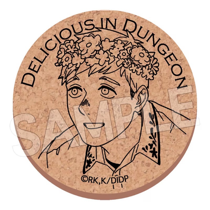 Delicious in Dungeon Flower Crown Cork Coaster (8 variants)