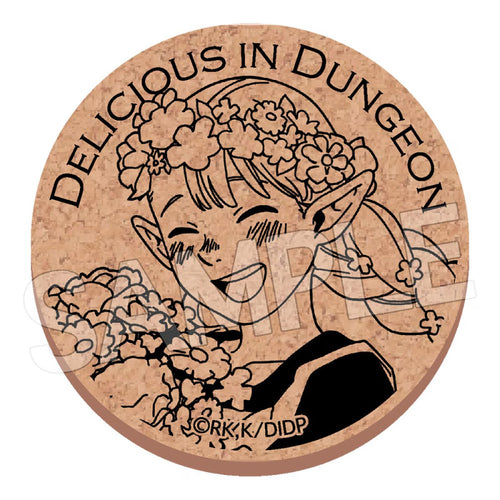 Delicious in Dungeon Flower Crown Cork Coaster (8 variants)