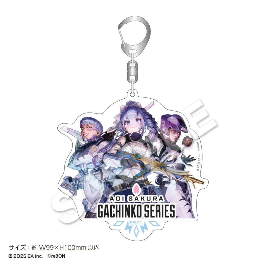 Apex Legends "AOI SAKURA GACHINKO SERIES" (ASGS) Acrylic Keychain