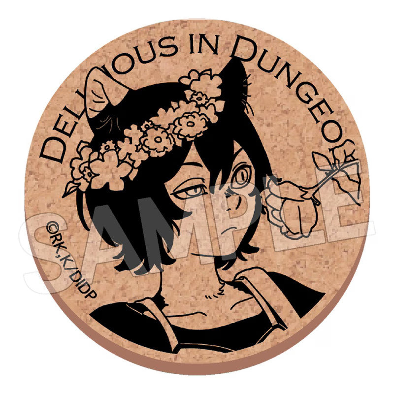 Delicious in Dungeon Flower Crown Cork Coaster (8 variants)