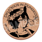 Delicious in Dungeon Flower Crown Cork Coaster (8 variants)