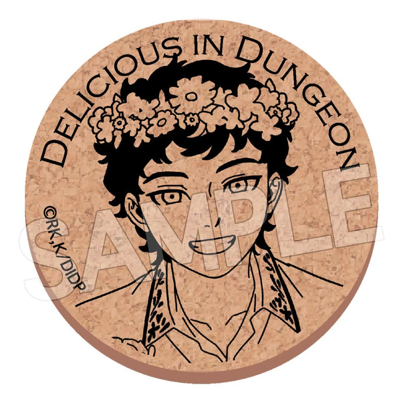 Delicious in Dungeon Flower Crown Cork Coaster (8 variants)