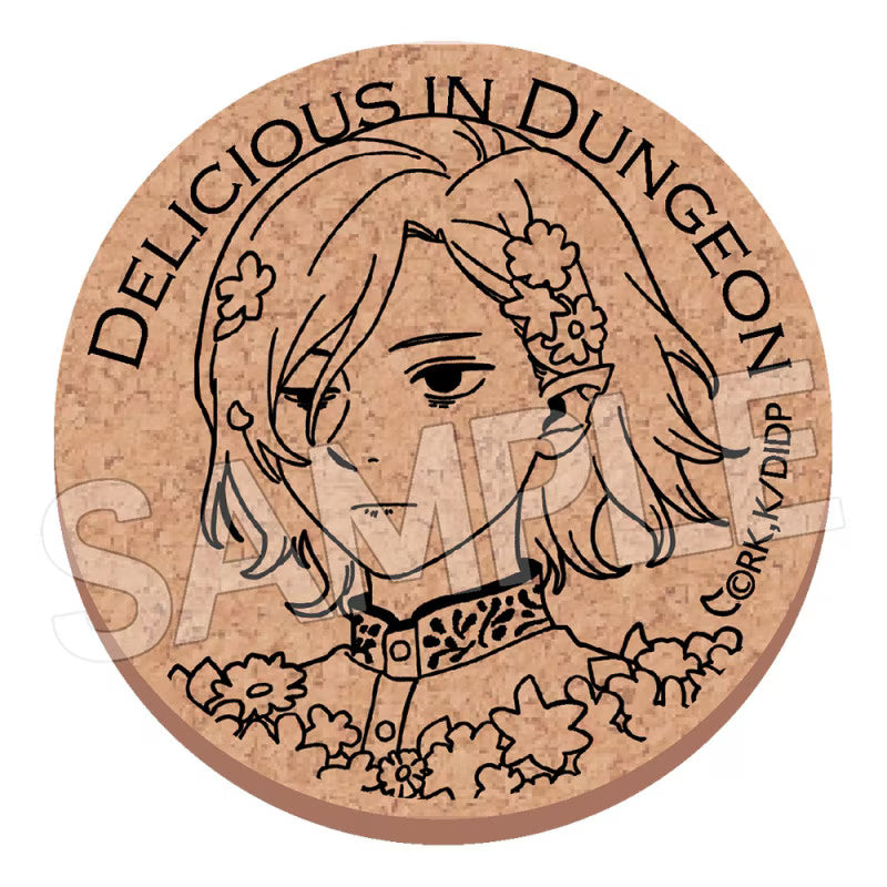 Delicious in Dungeon Flower Crown Cork Coaster (8 variants)