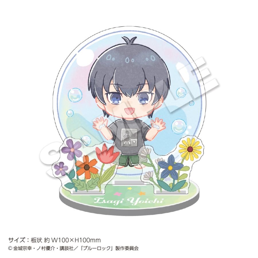 "Blue Lock" Acrylic Stand Mini Soap Bubbles