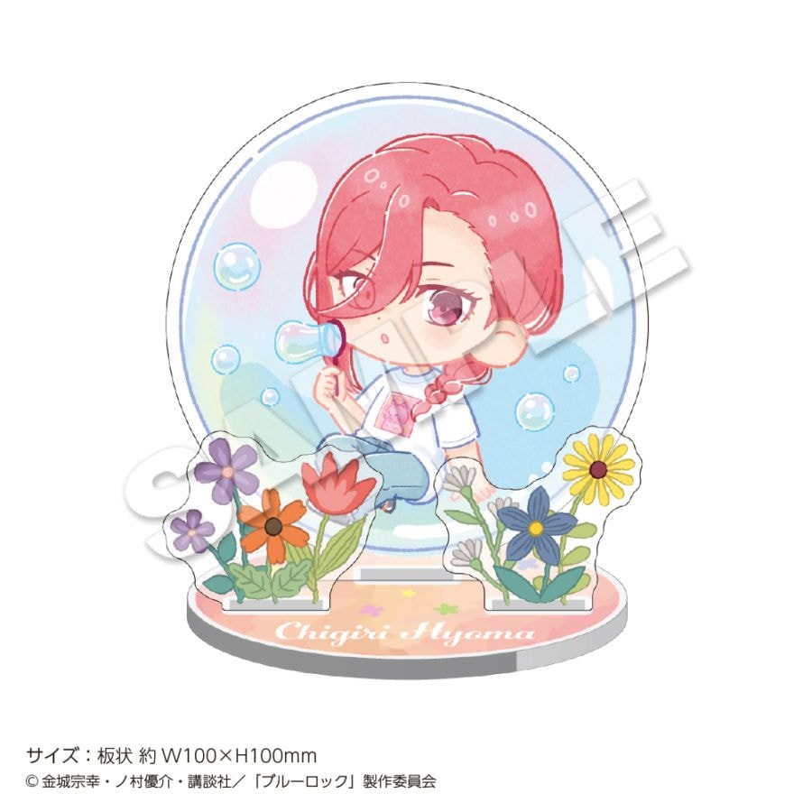 "Blue Lock" Acrylic Stand Mini Soap Bubbles
