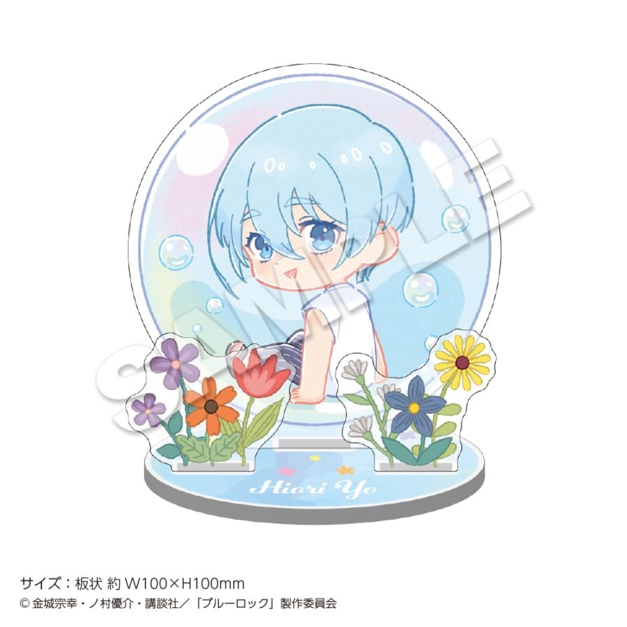 "Blue Lock" Acrylic Stand Mini Soap Bubbles