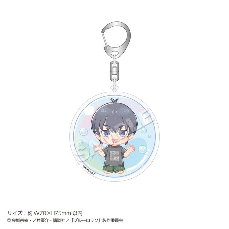 "Blue Lock" Acrylic Keychain Mini Soap Bubbles