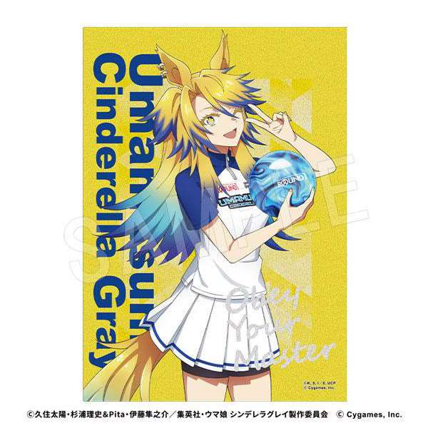 Umamusume: Cinderella Gray x ROUND 1 Glitter Acrylic Art Panel ROUND1 Collaboration Ver. (7 types)