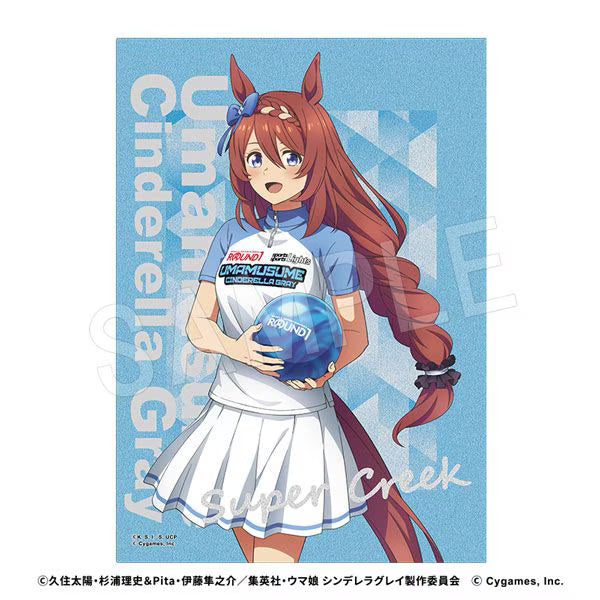 Umamusume: Cinderella Gray x ROUND 1 Glitter Acrylic Art Panel ROUND1 Collaboration Ver. (7 types)