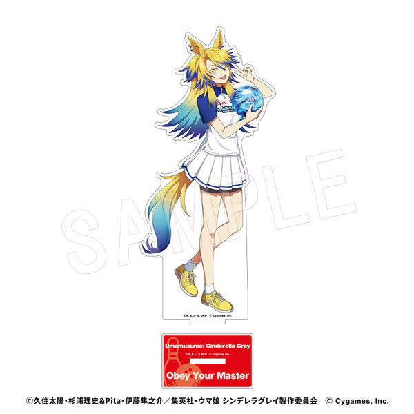 Umamusume: Cinderella Gray x ROUND 1 Acrylic Stand ROUND1 Collaboration Ver. (7 types)