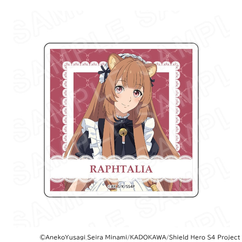 TV Anime "The Rising of the Shield Hero Season 4" Original Acrylic Coaster Cafe-Style Maid Butler Ver. (4 types)