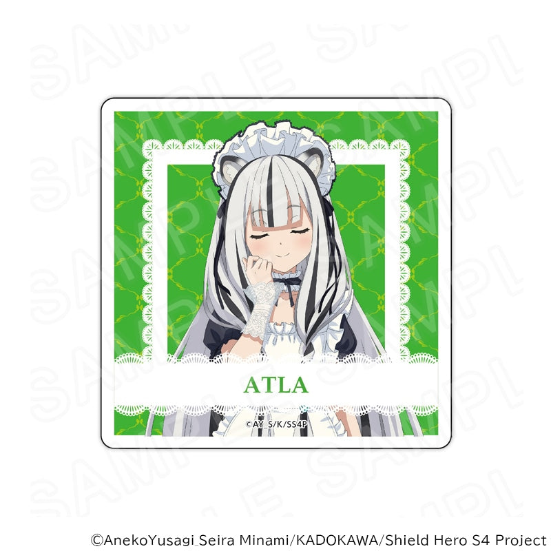 TV Anime "The Rising of the Shield Hero Season 4" Original Acrylic Coaster Cafe-Style Maid Butler Ver. (4 types)
