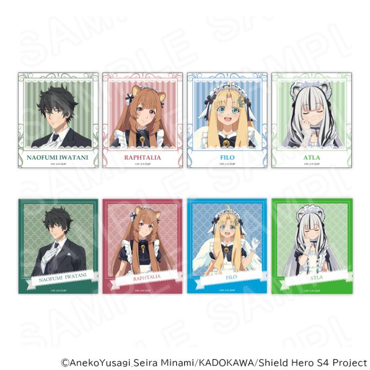 TV Anime "The Rising of the Shield Hero Season 4" Original Polaroid-Style Card Cafe-Style Maid Butler Ver. (Blind Item) (8 types)