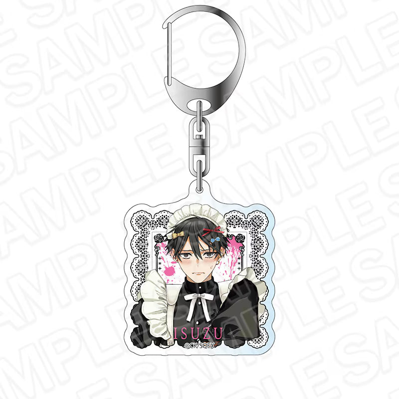 My Dear, Curse-Casting Vampiress Isuzu Acrylic Keychain Delinquent Maid Ver.