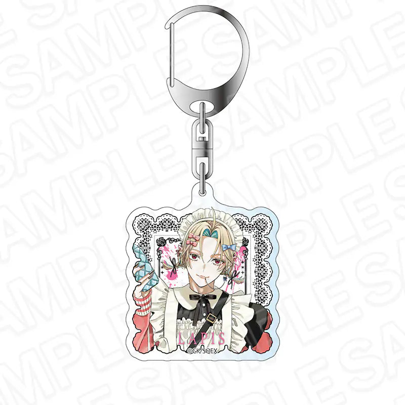 My Dear, Curse-Casting Vampiress Acrylic Keychain Lapis Delinquent Maid Ver.
