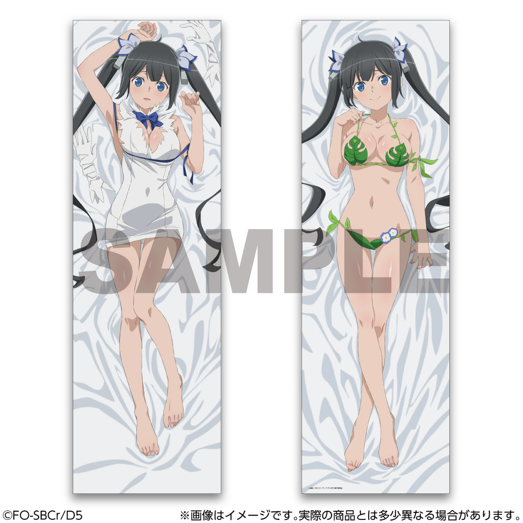 Is It Wrong to Try to Pick Up Girls in a Dungeon? V Body Pillow Cover: Hestia