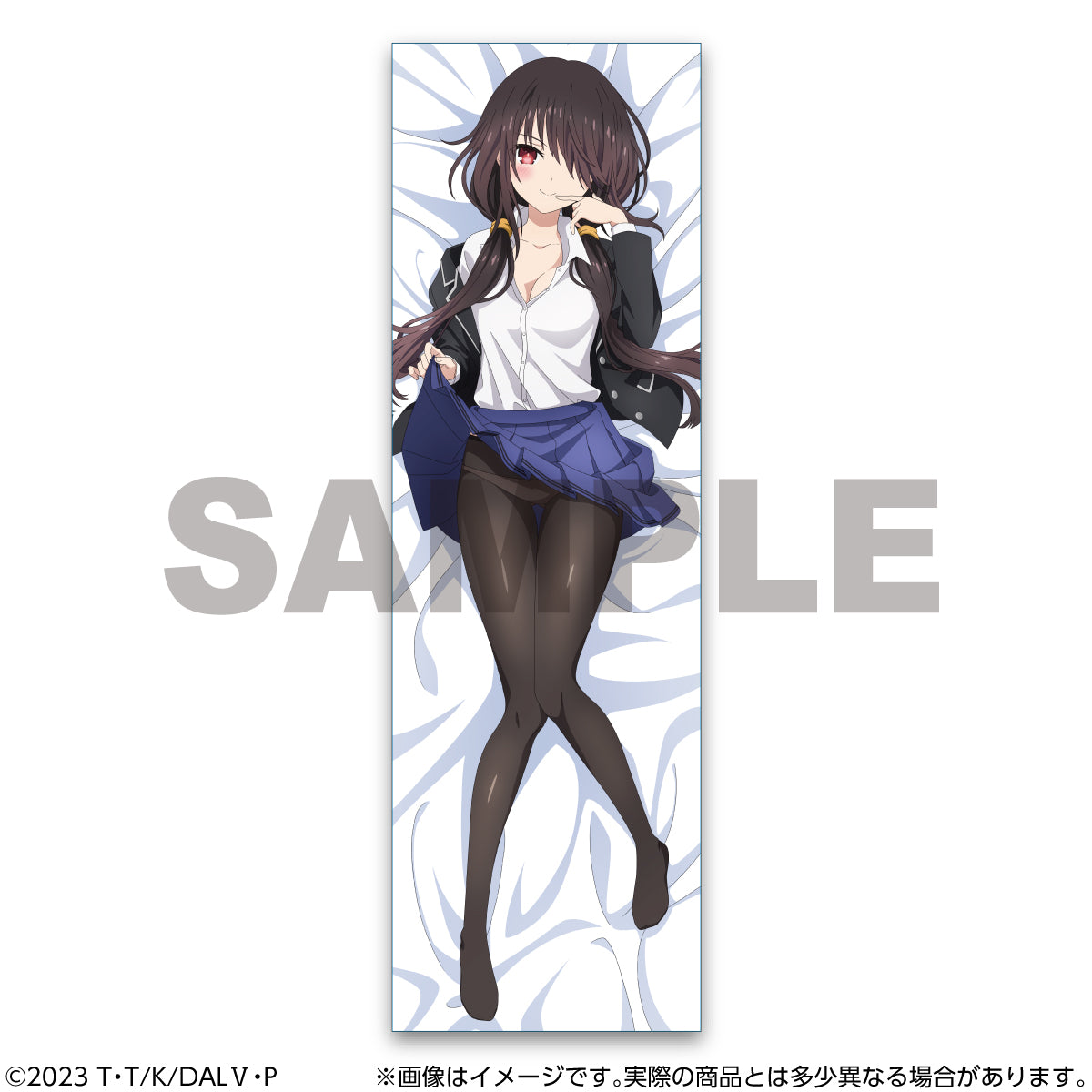 Date A Live V Body Pillow Cover Tokisaki Kurumi