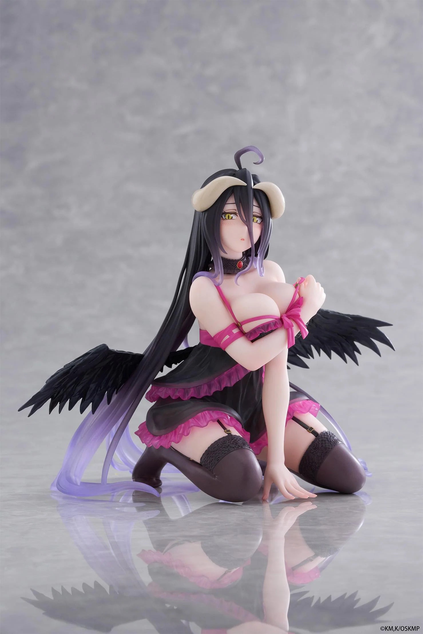 Overlord Albedo: Negligee Ver. Desktop Cute Figure