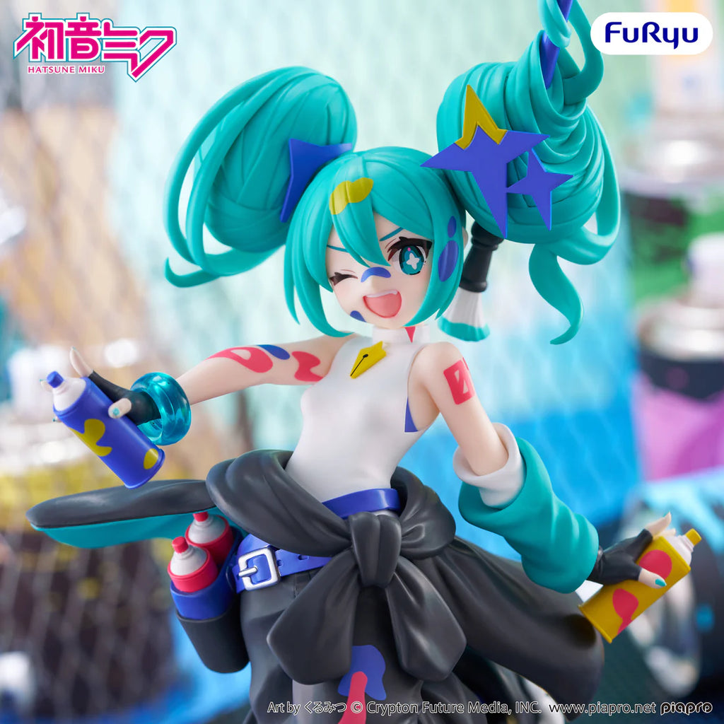 Muchute Figure Hatsune Miku Paint Girl Another Color Ver.