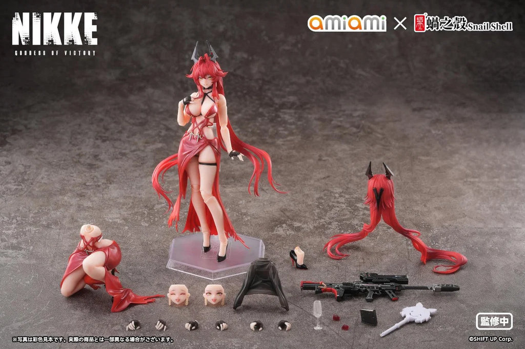 Goddess of Victory: Nikke Red Hood Nonsense Red 1/12 Scale Action Figure