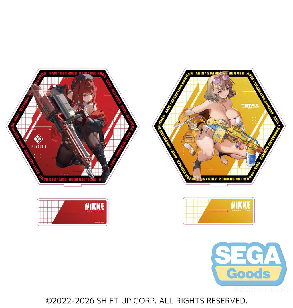 Goddess of Victory: Nikke Rapi & Anis Set of 2 Double-Sided Acrylic Stands