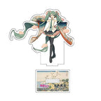 Hatsune Miku x Katsushika Hokusai iXima Die-Cut Acrylic Stand