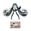 Hatsune Miku x Katsushika Hokusai iXima Die-Cut Acrylic Stand
