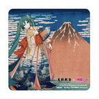 Katsushika Hokusai x Hatsune Miku Car Magnet Thirty-six Views of Mount Fuji/The Great Wave off Kanagawa/Fine Wind, Clear Morning
