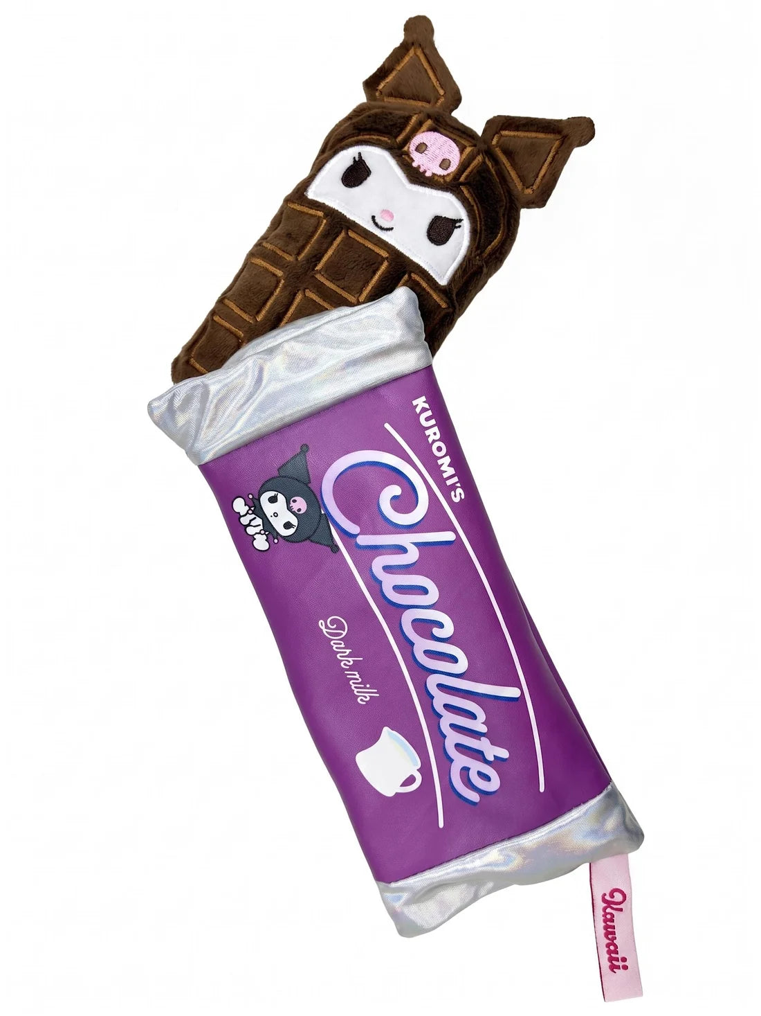 Kawaii YumYum Mart Snack Plushie Kuromi's Dark Milk Chocolate