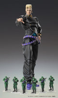 JoJo's Bizarre Adventure: Diamond is Unbreakable Super Action Statue Keicho Nijimura & Bad Company Action Figure