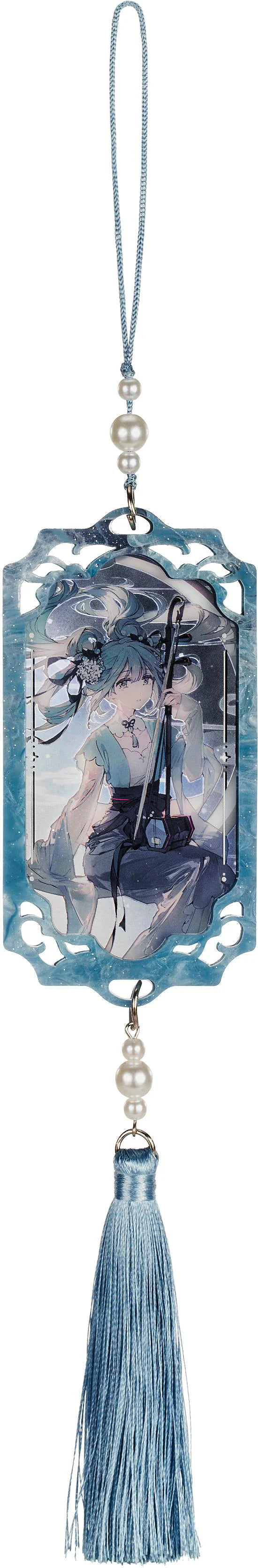 Hatsune Miku Acrylic Keychain Han Gong Qiu Yue Ver.