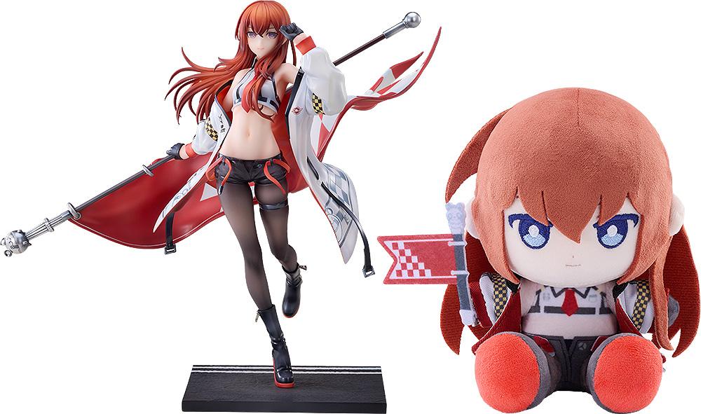 Steins;Gate Kurisu Makise: Racing Ver. 1/7 Scale Figure Plushie Set