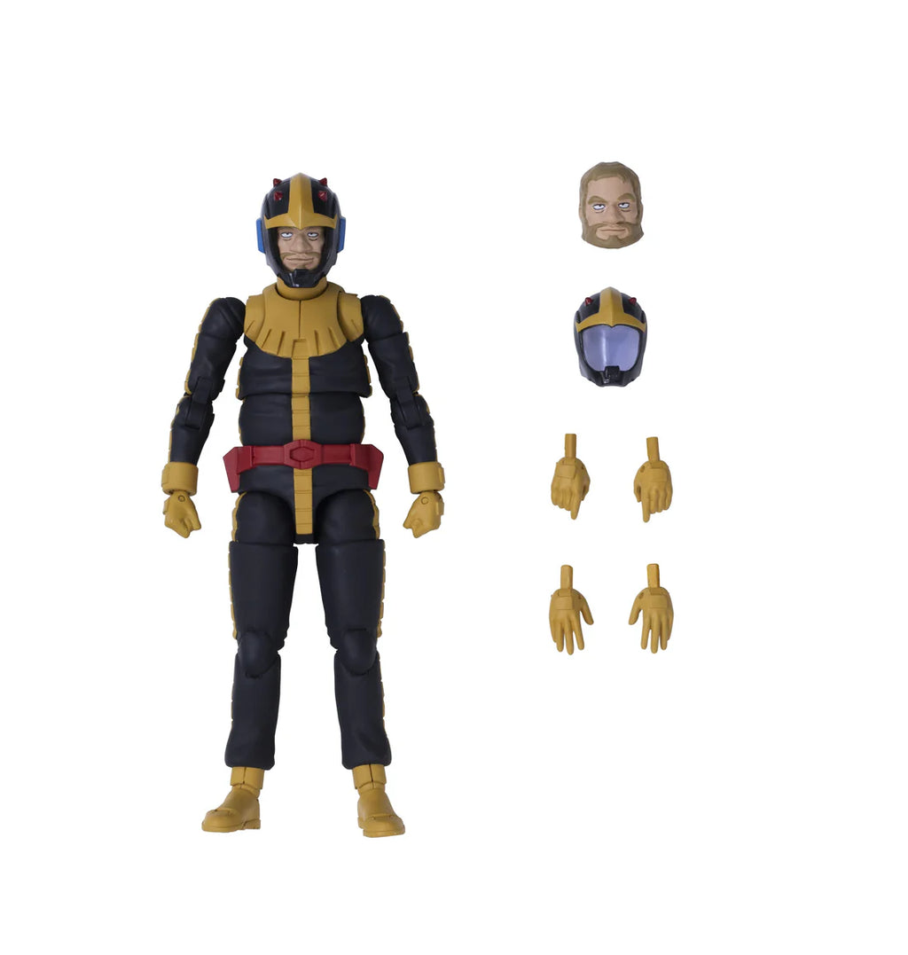 Mobile Suit Gundam G.M.G. Collection 13 Principality of Zeon Black Tri-Stars Gaia Normal Suit Ver. Action Figure