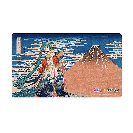 Hatune Miku x Katsushika Hokusai iXima Deskmat