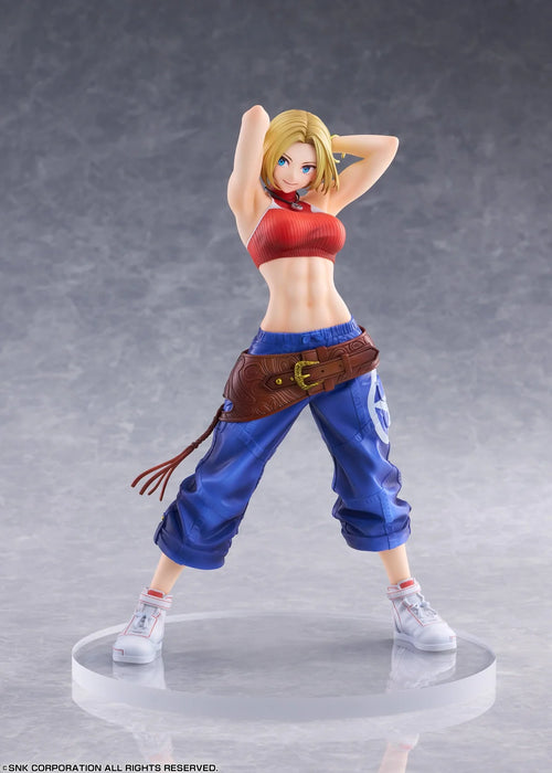 Fighting Girls Collection The King of Fighters XV Blue Mary 1/7 Scale Figure AmiAmi Limited Edition