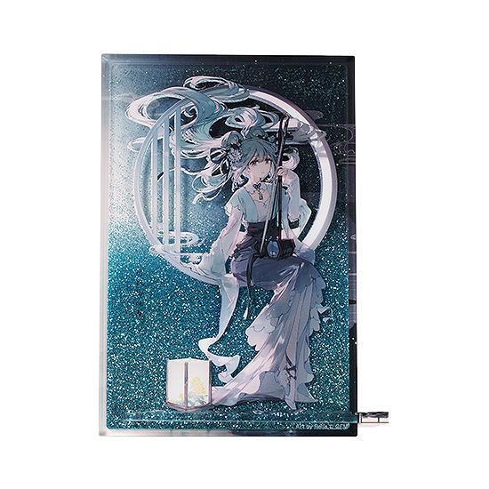Hatsune Miku Han Gong Qiu Yue Ver. Glitter Acrylic Block