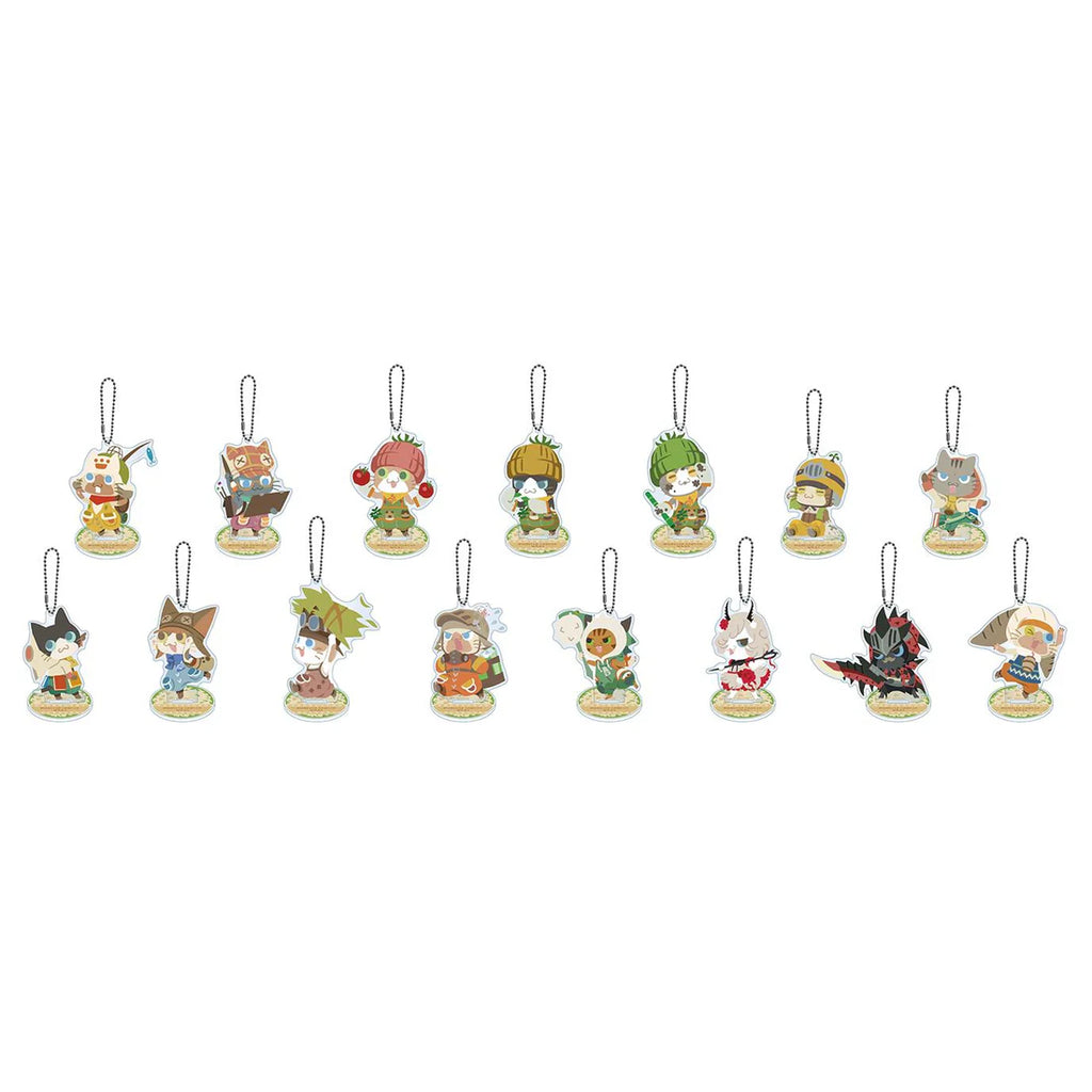 Monster Hunter Wilds Acrylic Stand Keychain Collection Box Set