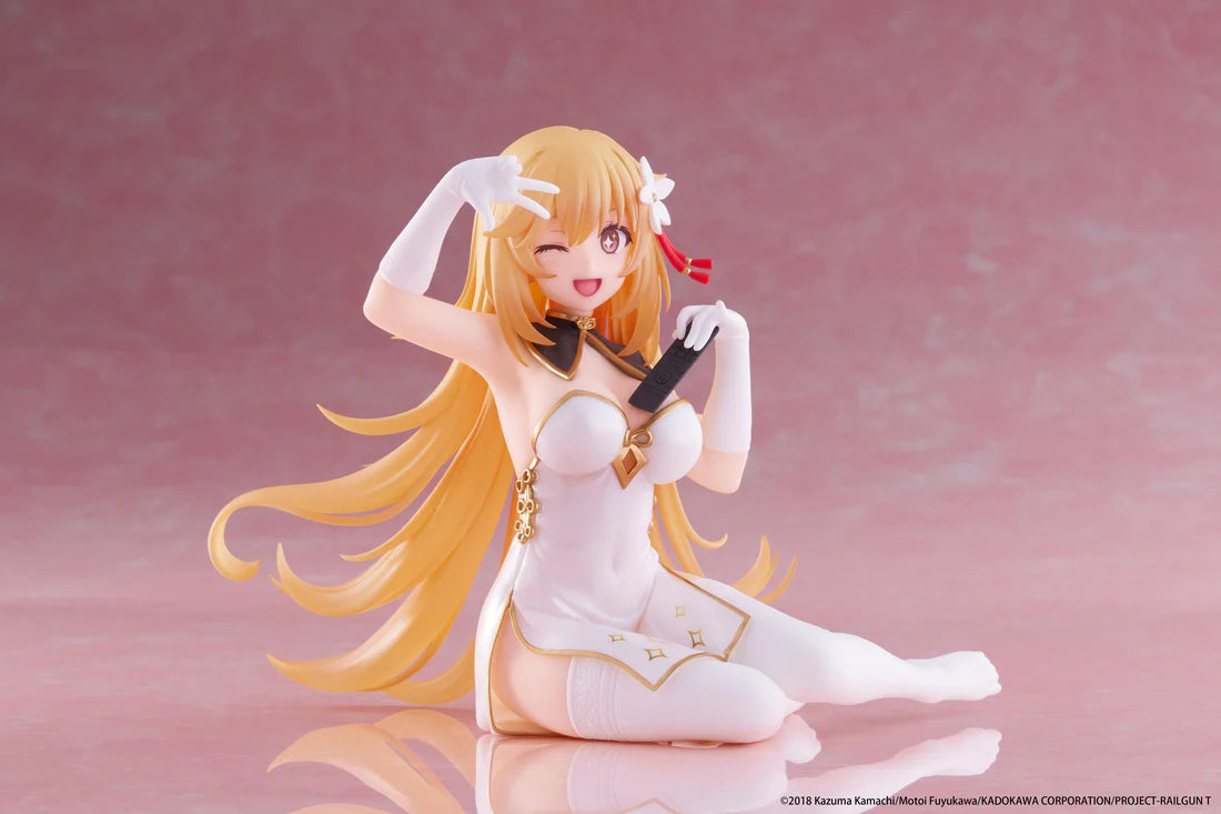 Desktop Cute Figure A Certain Scientific Railgun Misaki Shokuhou: Chinese Dress Ver.